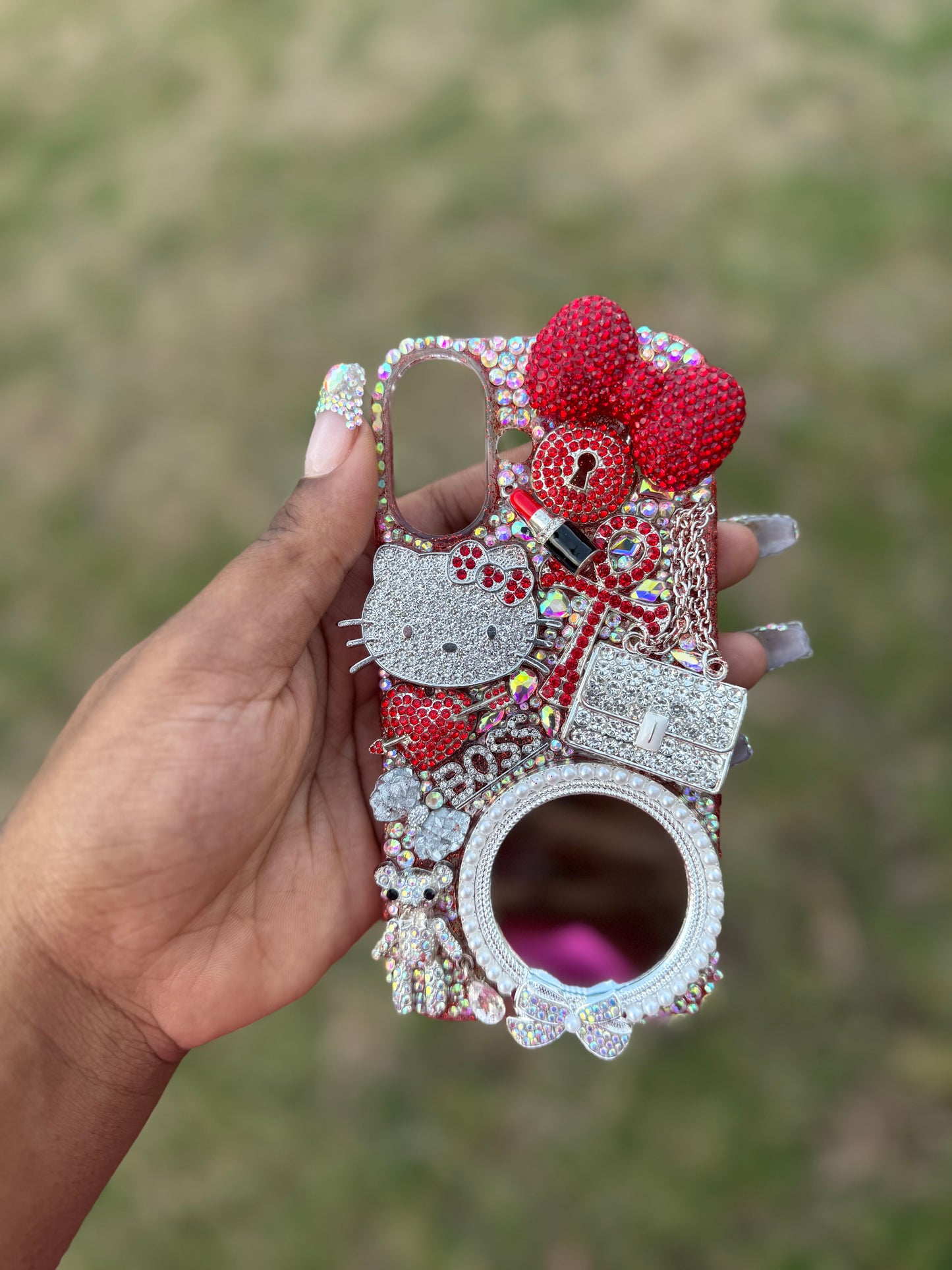 Red kitty IPhone 16plus