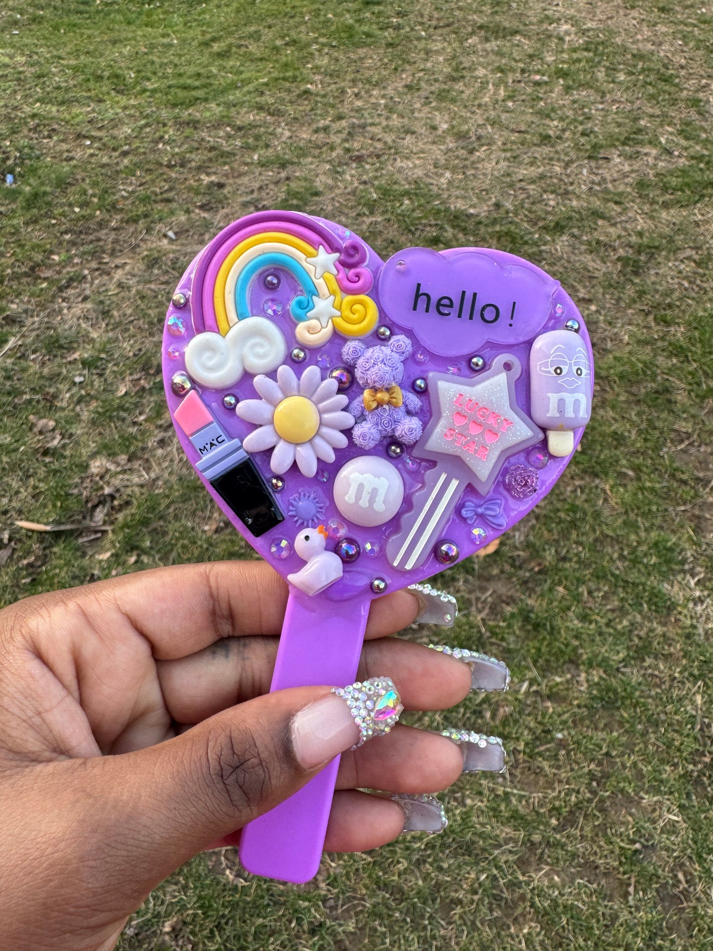 Custom Heart mirrors