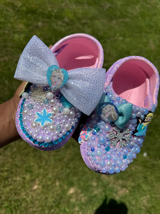 Frozen custom crocs