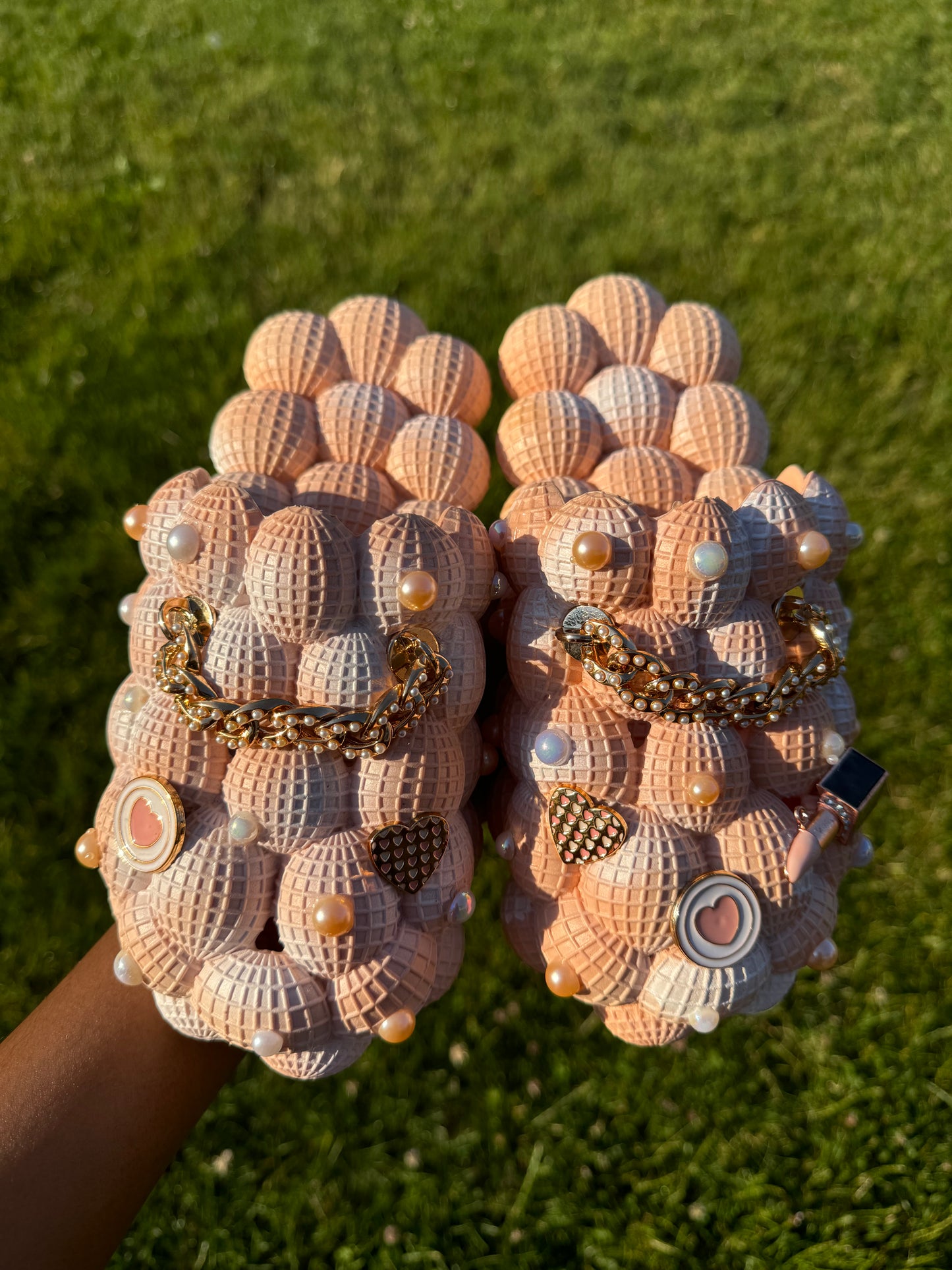 Custom bubble slides