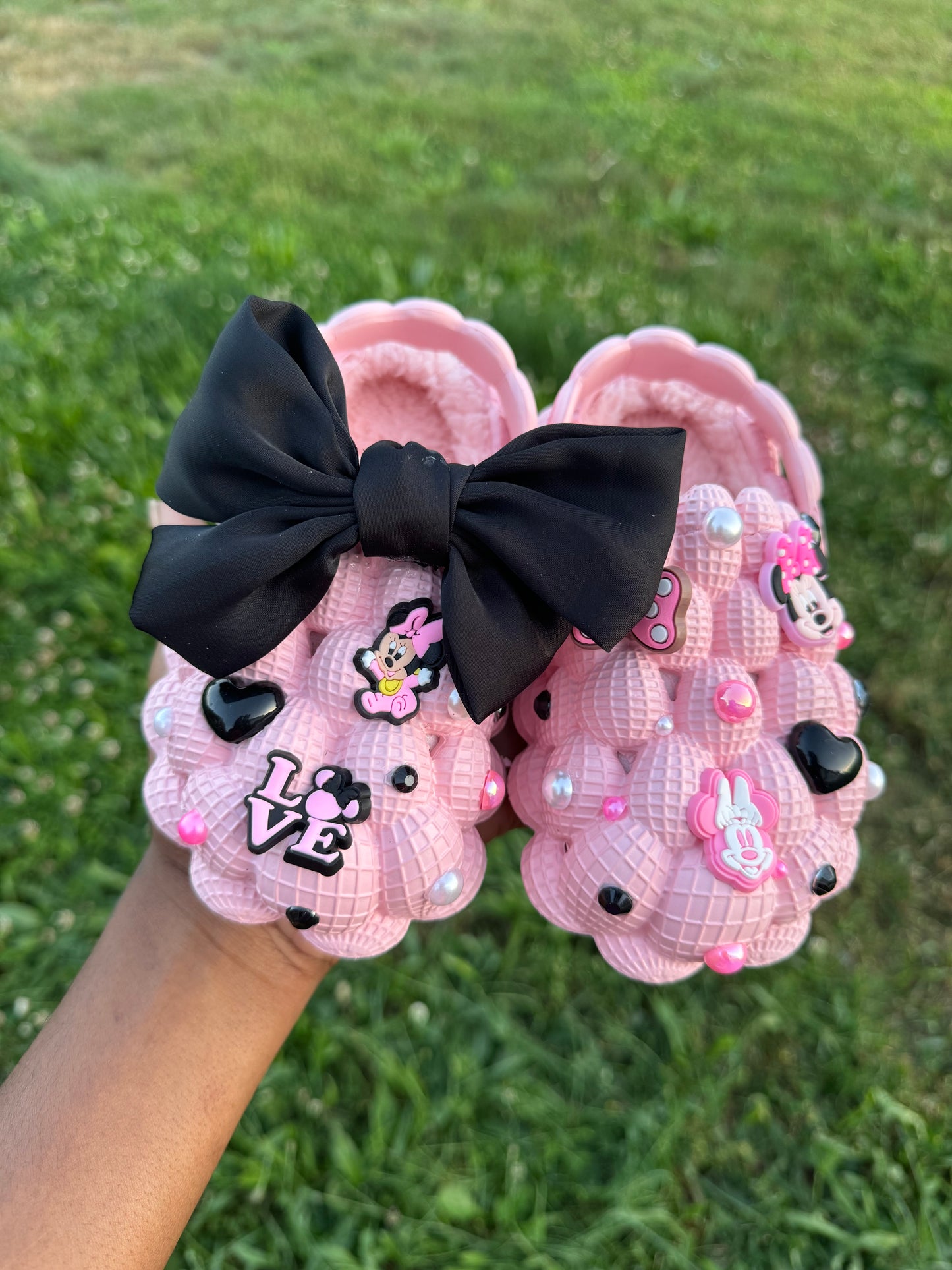 Minnie Mouse bubble slides