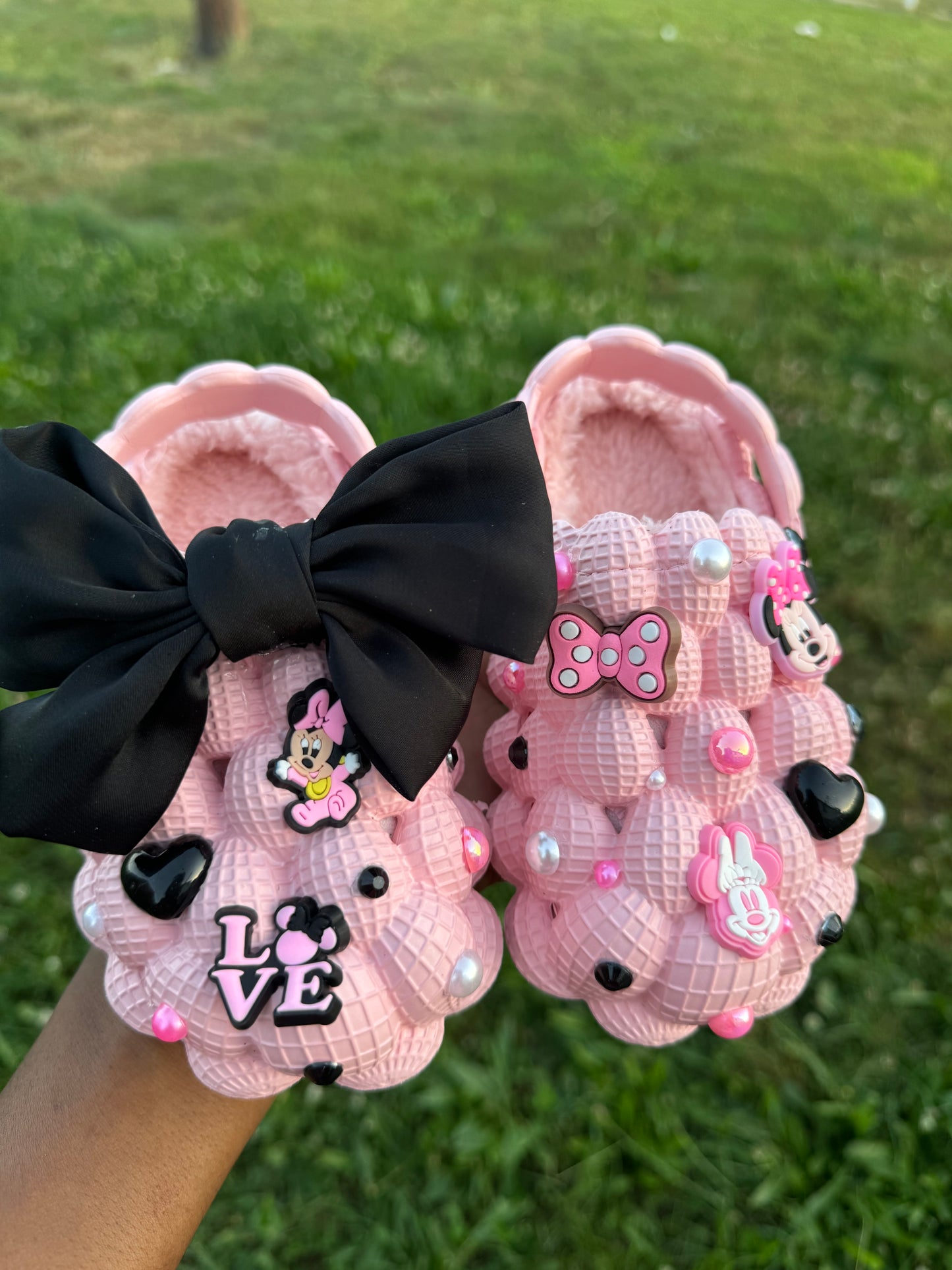 Minnie Mouse bubble slides