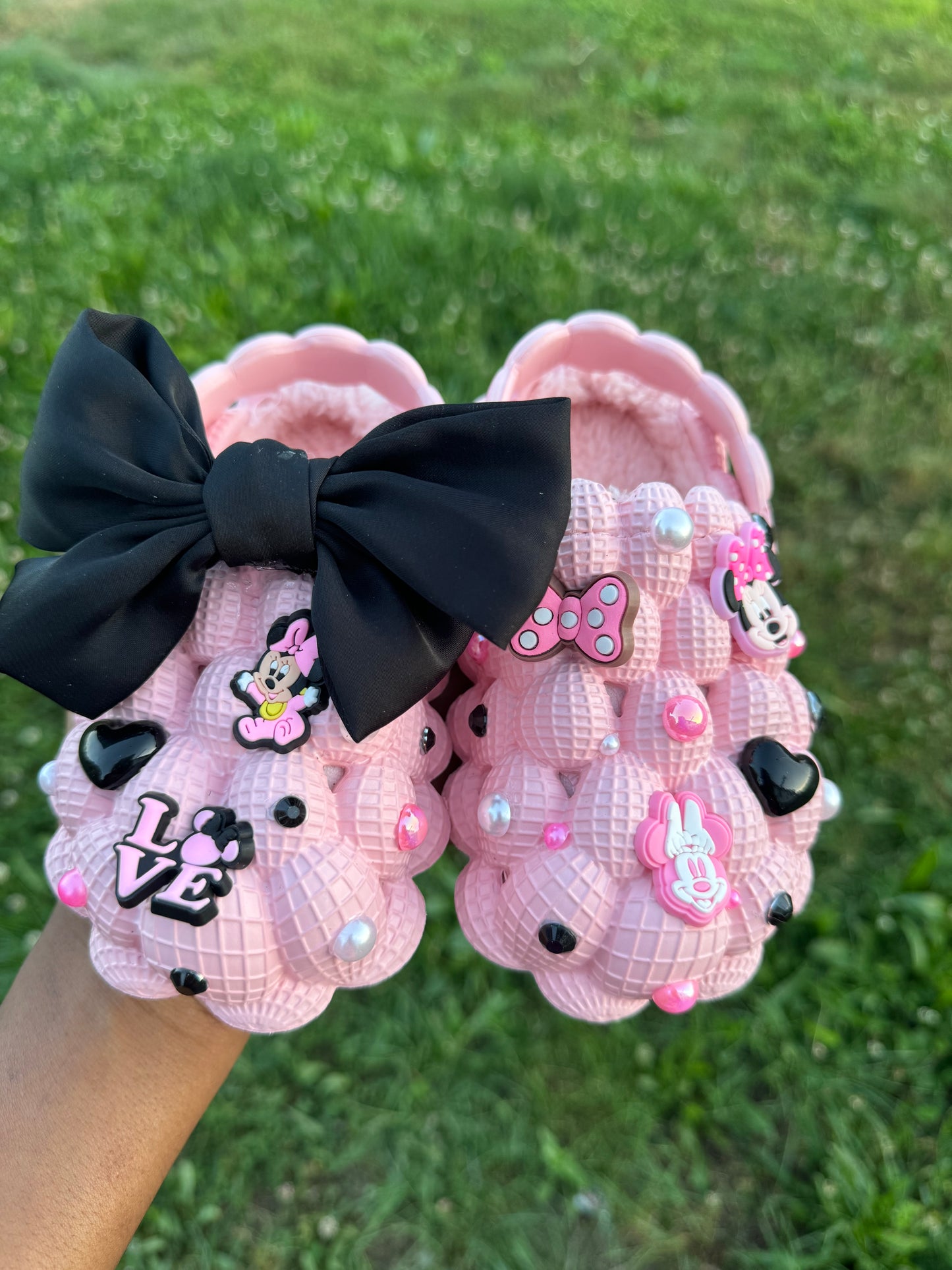 Minnie Mouse bubble slides