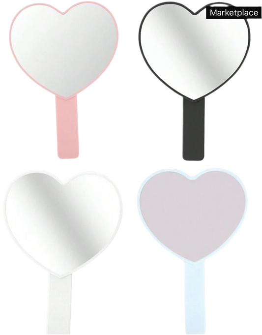 Custom Heart mirrors