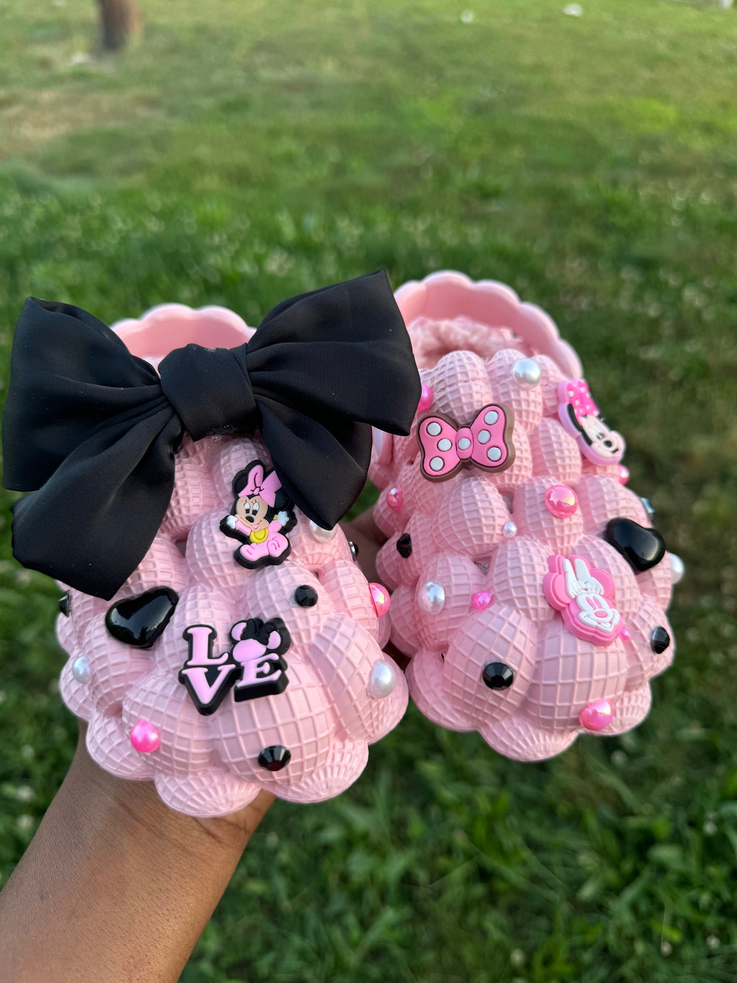 Minnie Mouse bubble slides