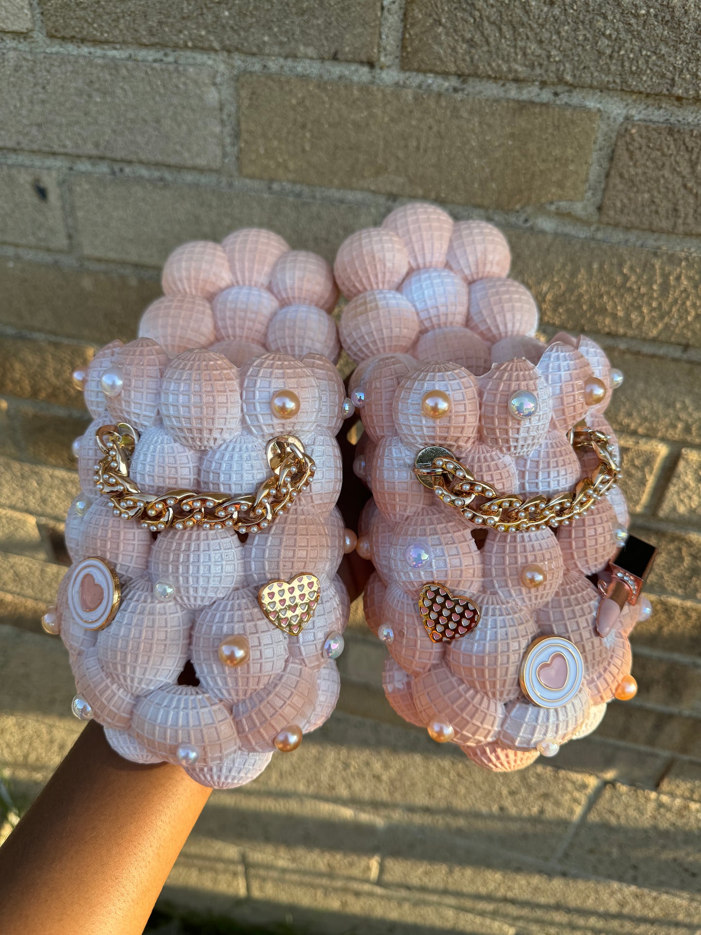 Custom bubble slides