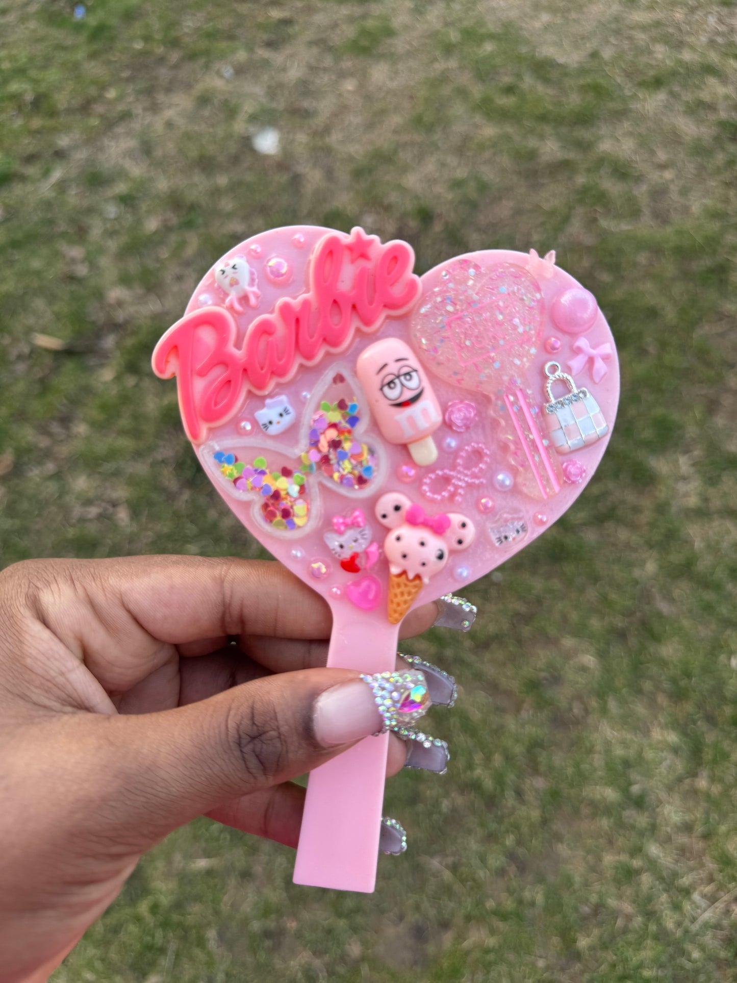 Custom Heart mirrors
